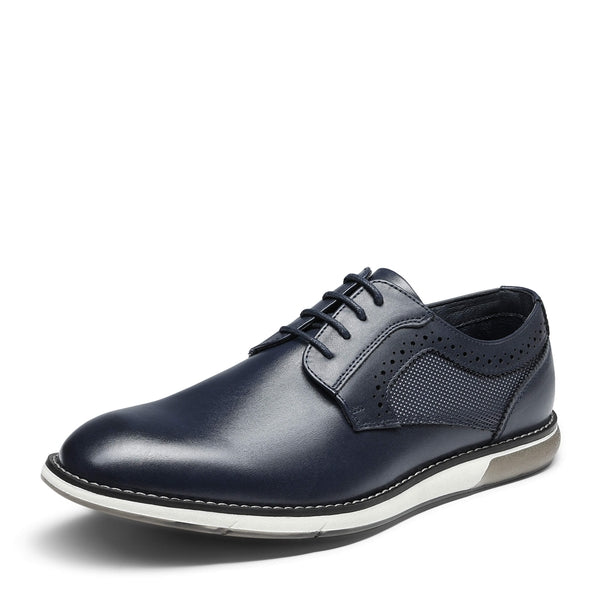 Bruno Marc Men's Polished Oxford