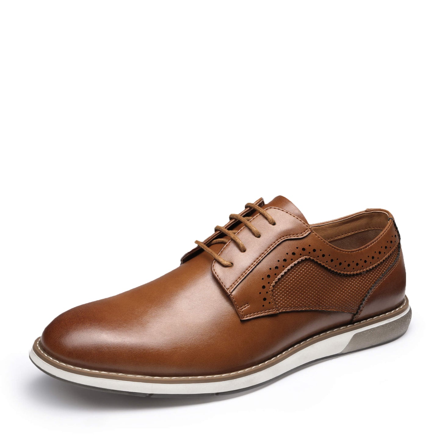 Bruno Marc Men's Polished Oxford