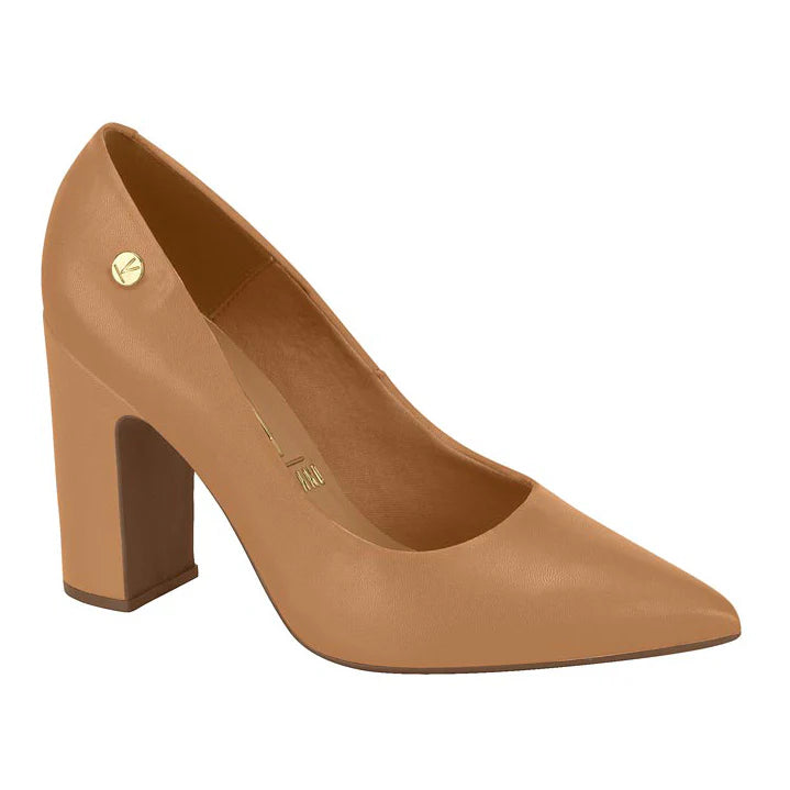 Vizzano Pointed Block Heel (Camel)