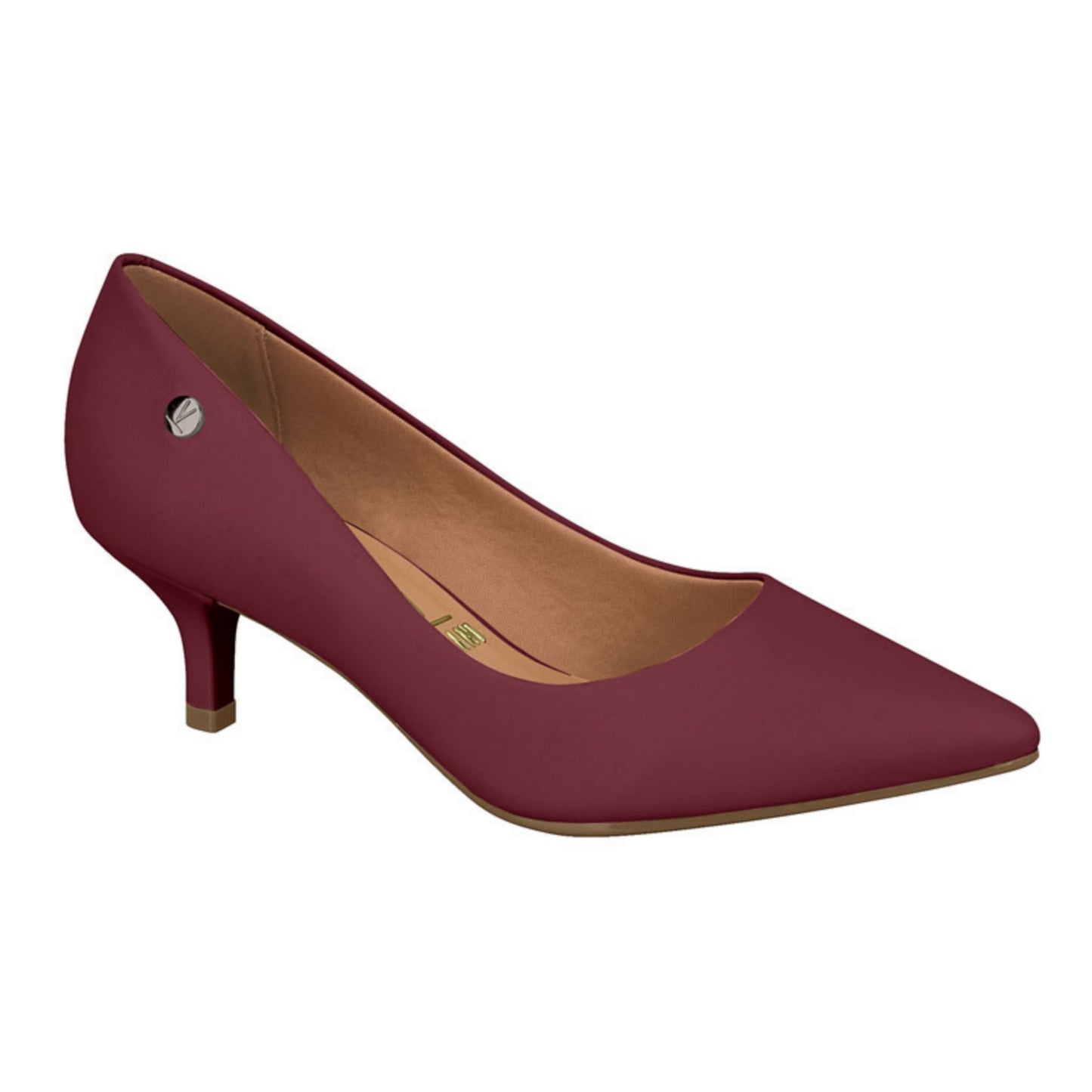 Vizzano Pointed Kitten Heel (Matte Wine)