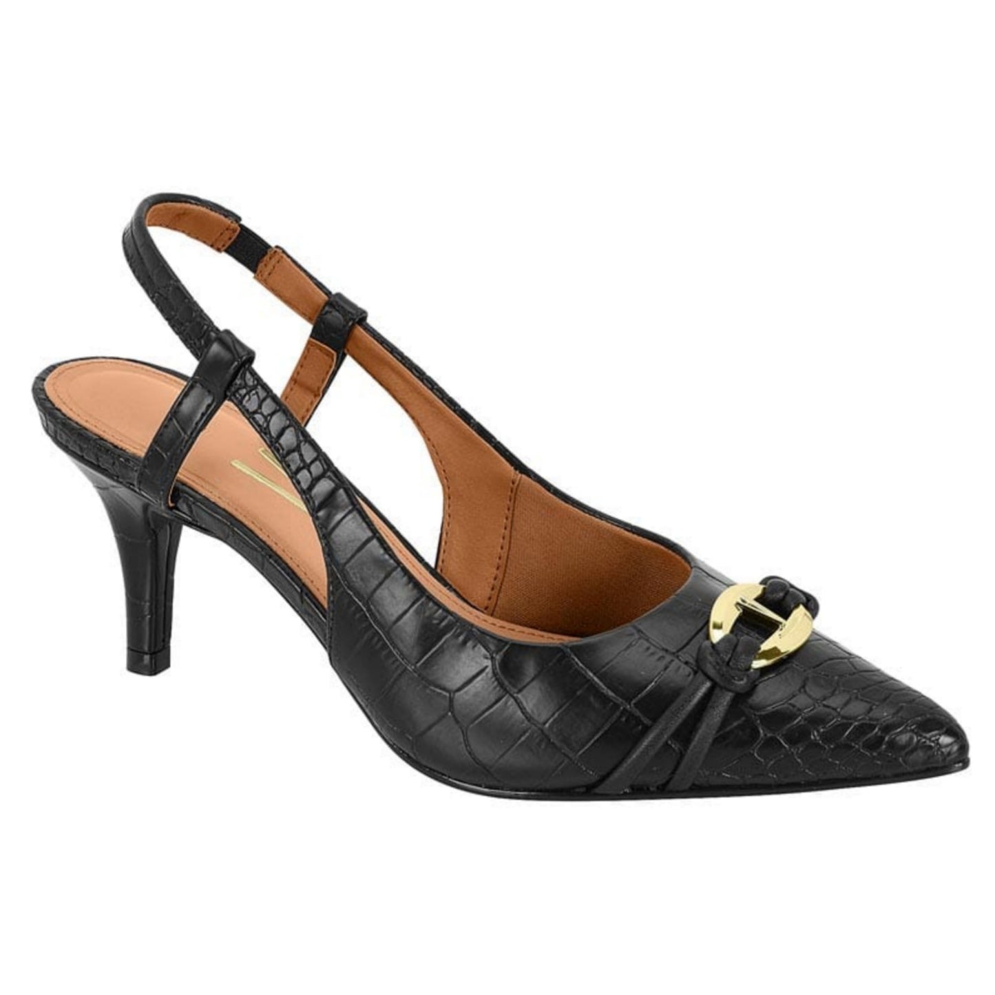 Vizzano Croco Macau Kitten Slingback2