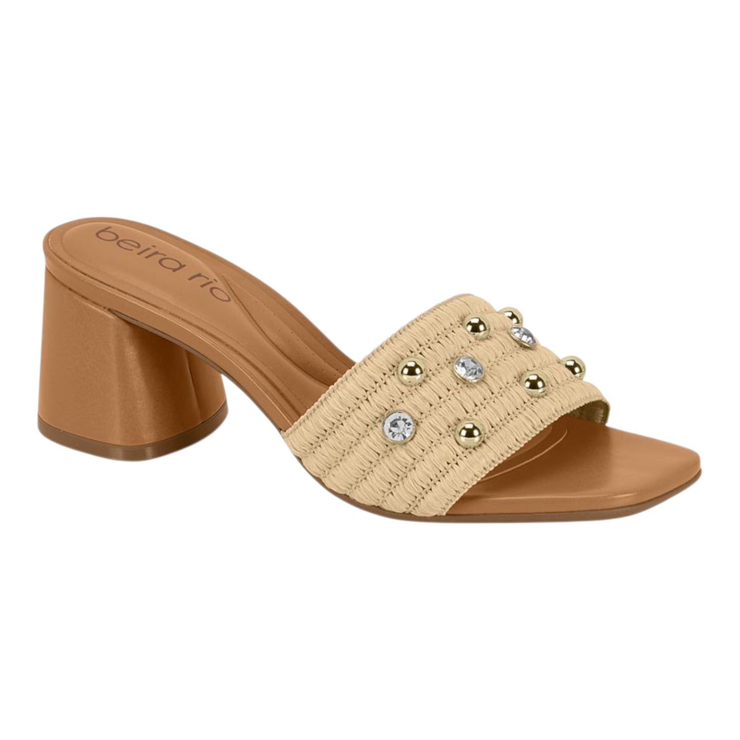 Beira Rio Natural Sandals