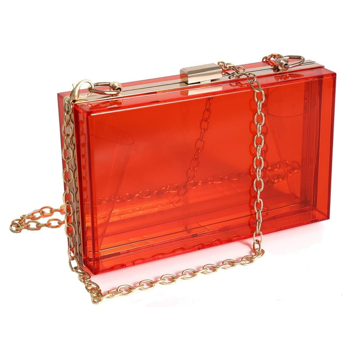 Clear Acrylic Clutch Bag