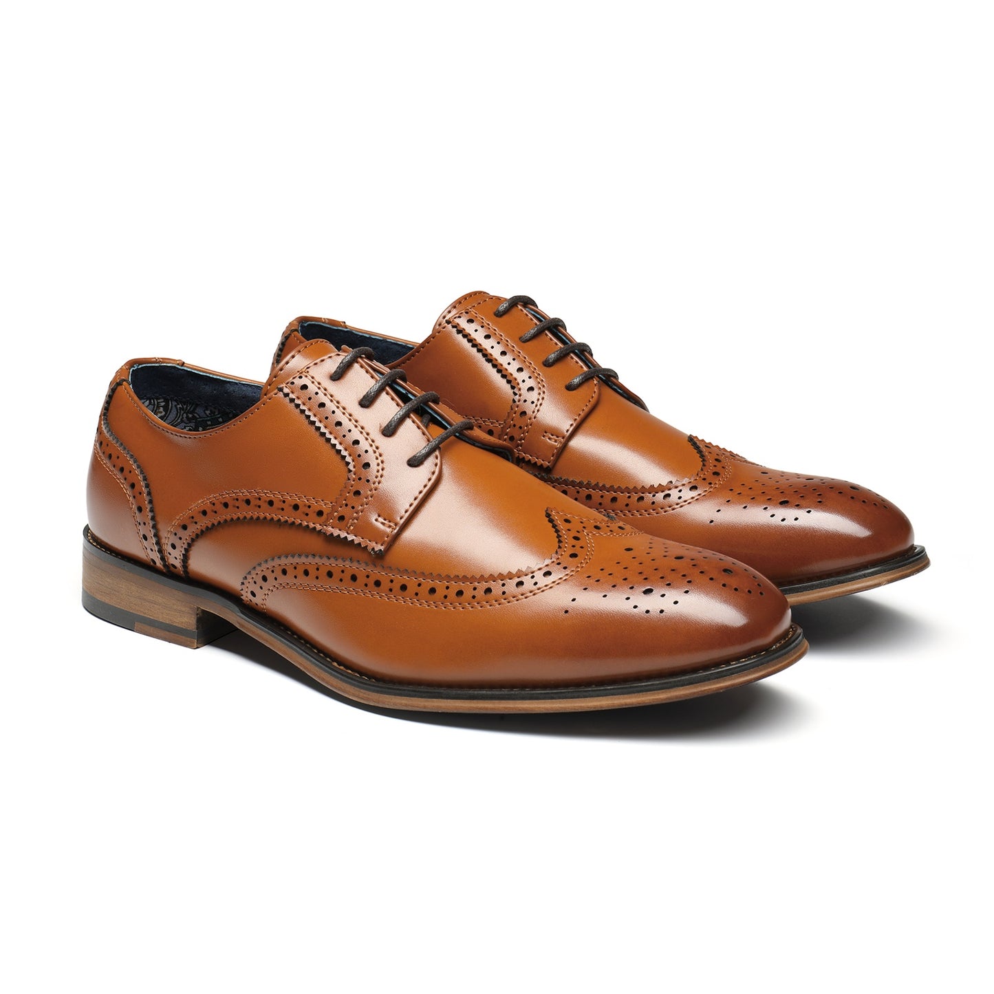 Bruno Marc Wingtip Dress Shoe