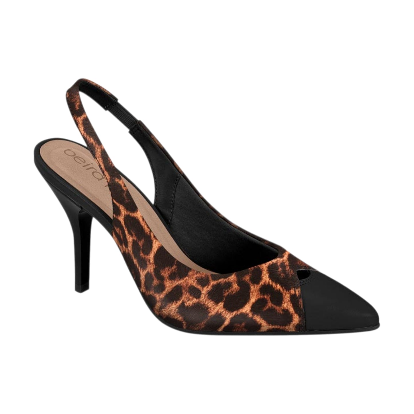 Beira Rio Leopard Slingback