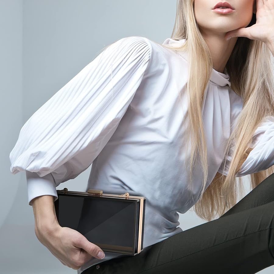Clear Acrylic Clutch Bag