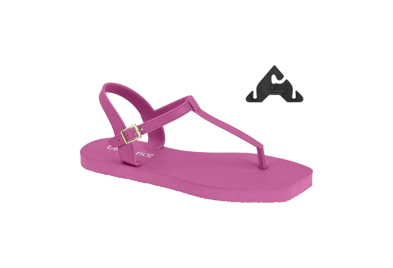 Beaira Rio Gaspea PVC Thong Sandals Blk