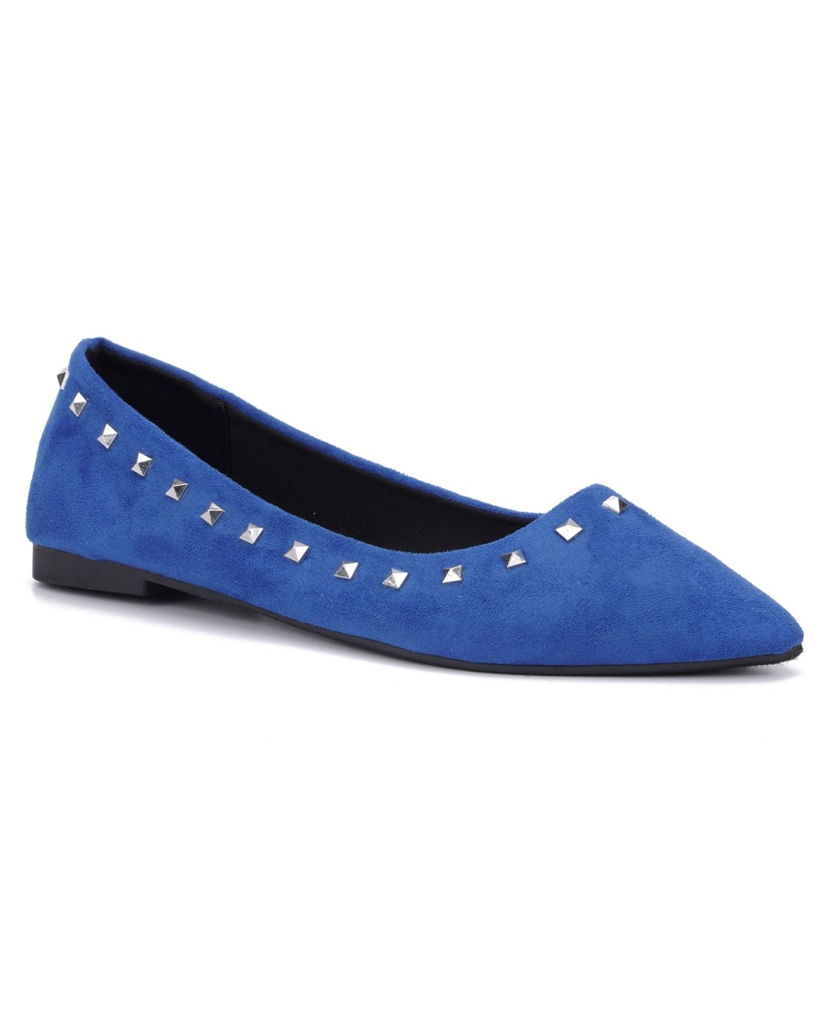 NY&Co. Harper Studded Flat Blue – For the Working Lady