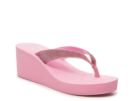 Jessica simpson discount wedge flip flops