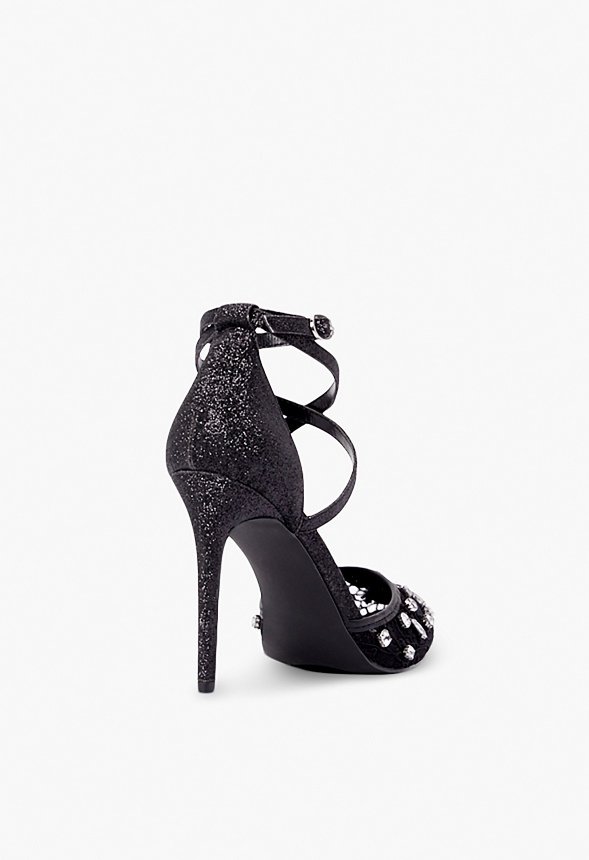 Gisselle Strappy Black Caviar