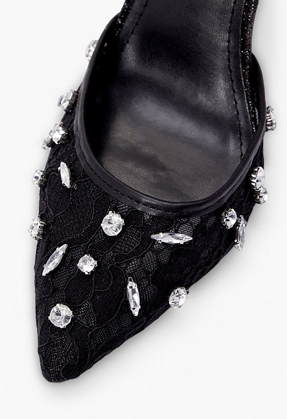 Gisselle Strappy Black Caviar