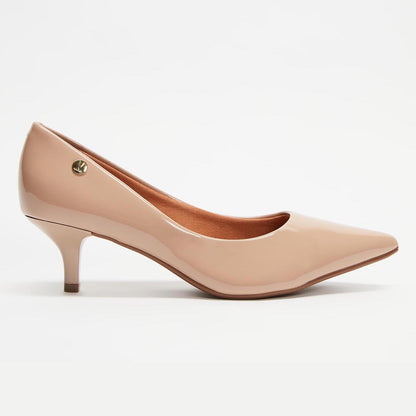 Vizzano Pointed Kitten Heel Pump (Premium Beige)