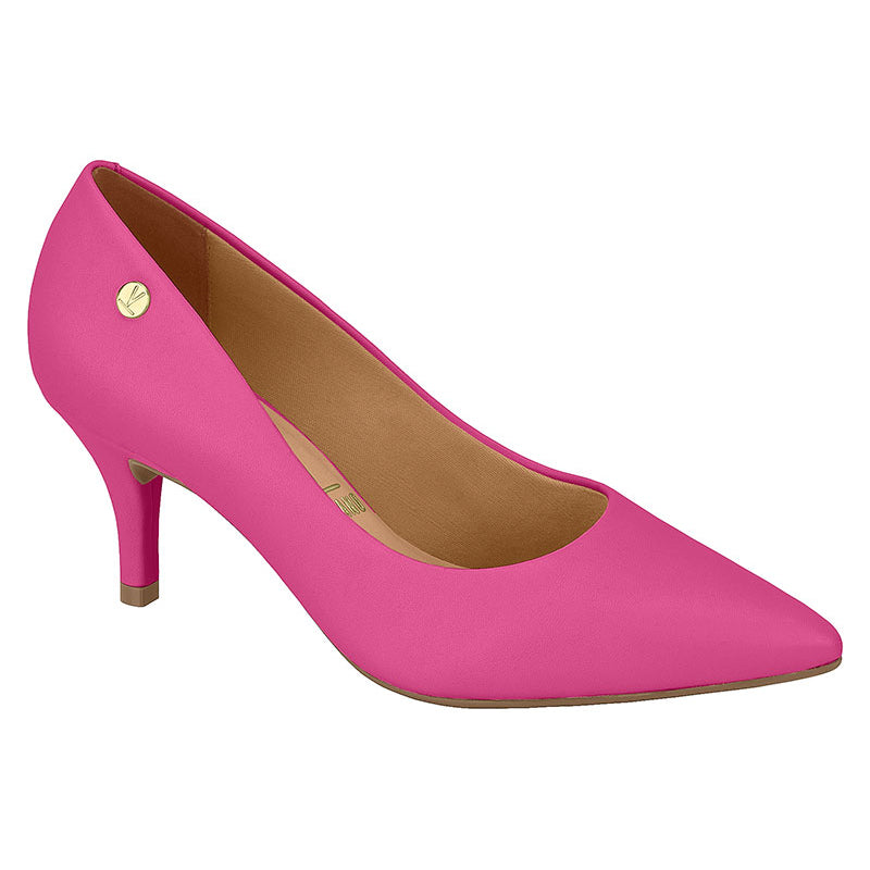 Vizzano Pointed Kitten Heel Pump (Pink)