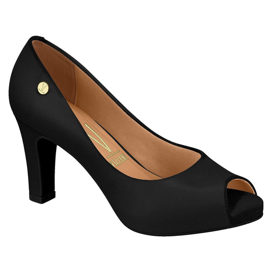 Vizzano Mid-heel Peeptoe (Black)