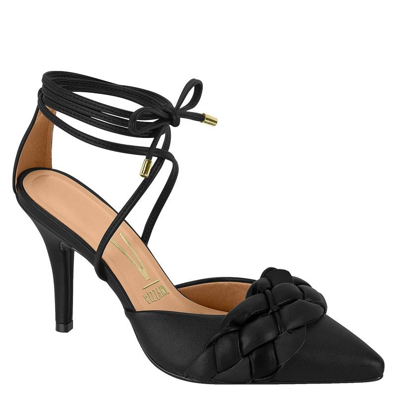 Vizzano Braided Strappy Pump Black