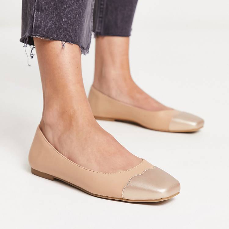 Launch Square Toe Ballet Flats