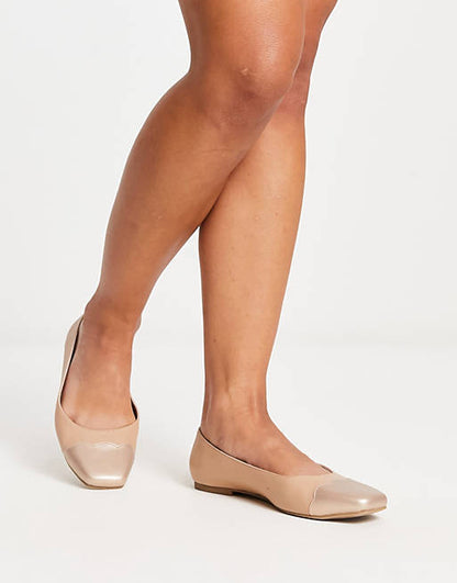 Launch Square Toe Ballet Flats