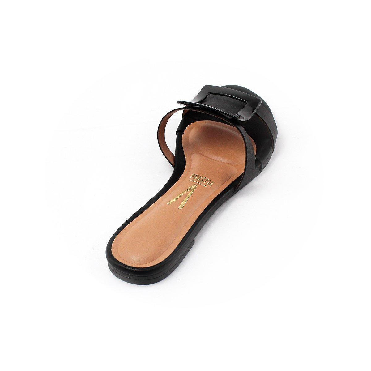 Vizzano Square Top Slides (Black)