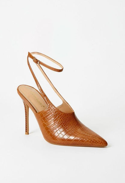 SD Fiorella Ankle Strap (Camel)