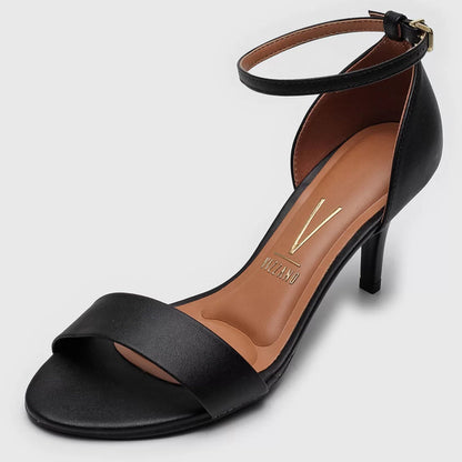 Vizzano Low Heel Sandal (Black)