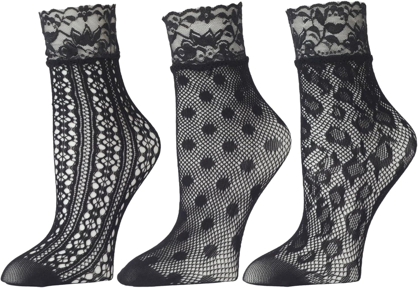 Fish Net Ankle Socks