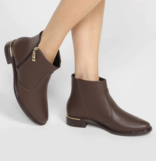 Vizzano Flat Bootie (Cinnamon)