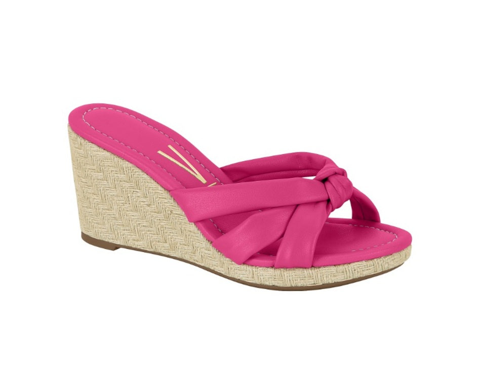 Vizzano Napa Wedge Sandal (Pink)