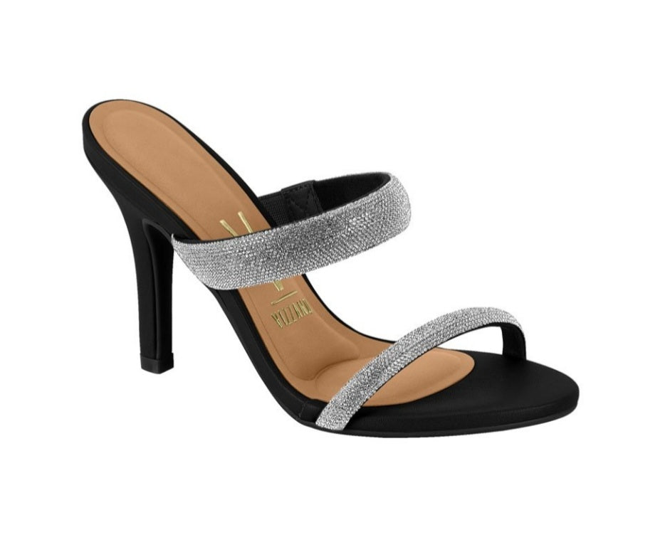 Vizzano Crystal Mule (Black)