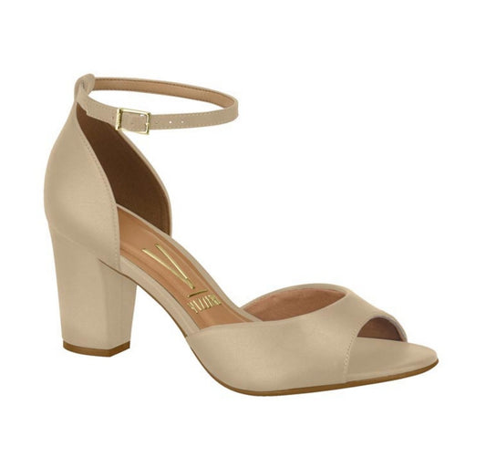 Vizzano Napa Rugo Block Heel (Nude)