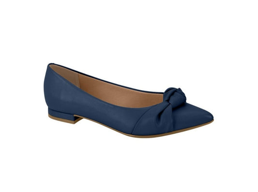 Vizzano Knotted Bow Flat (Navy)