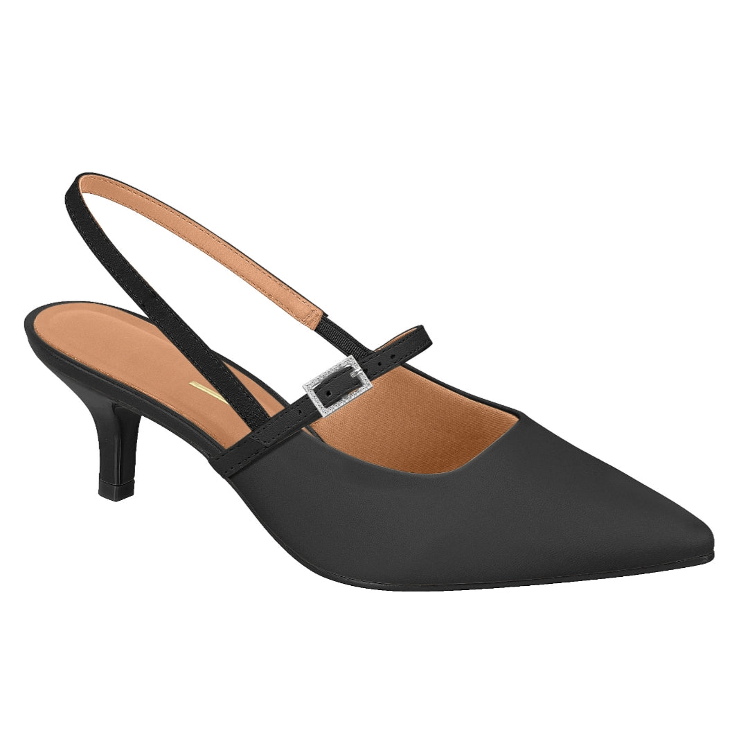 Vizzano Kitten Slingback w/Strap (Black)