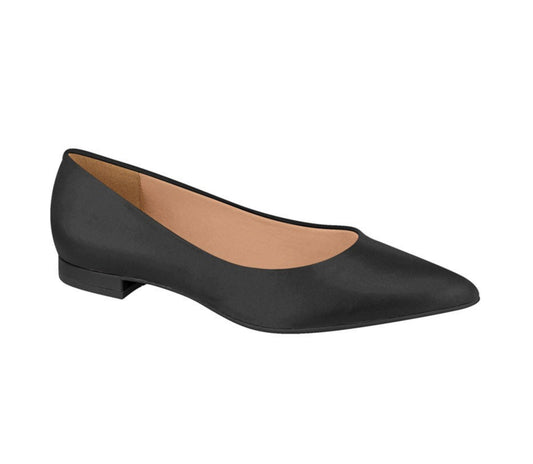 Vizzano Classic Pointed Flat (Matte Black)