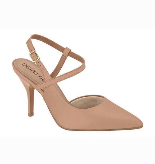 Beira Rio Patent D'Orsay Nude (Matte)