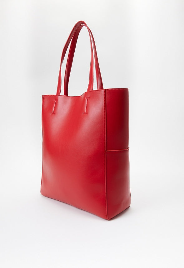 JF Bright Red Tote