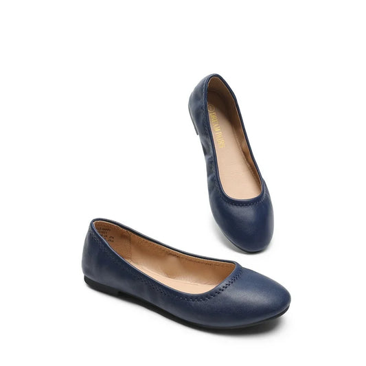 Dream Pairs Ballerina Flats (Navy)