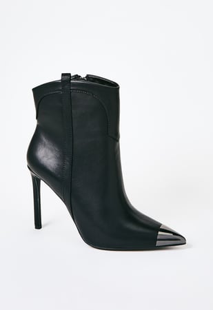 JF Black Stilleto Bootie