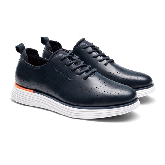 Bruno Marc Casual Oxford Sneaker (Navy)