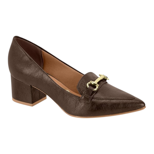 Vizzano Pointed Buckled Loafer