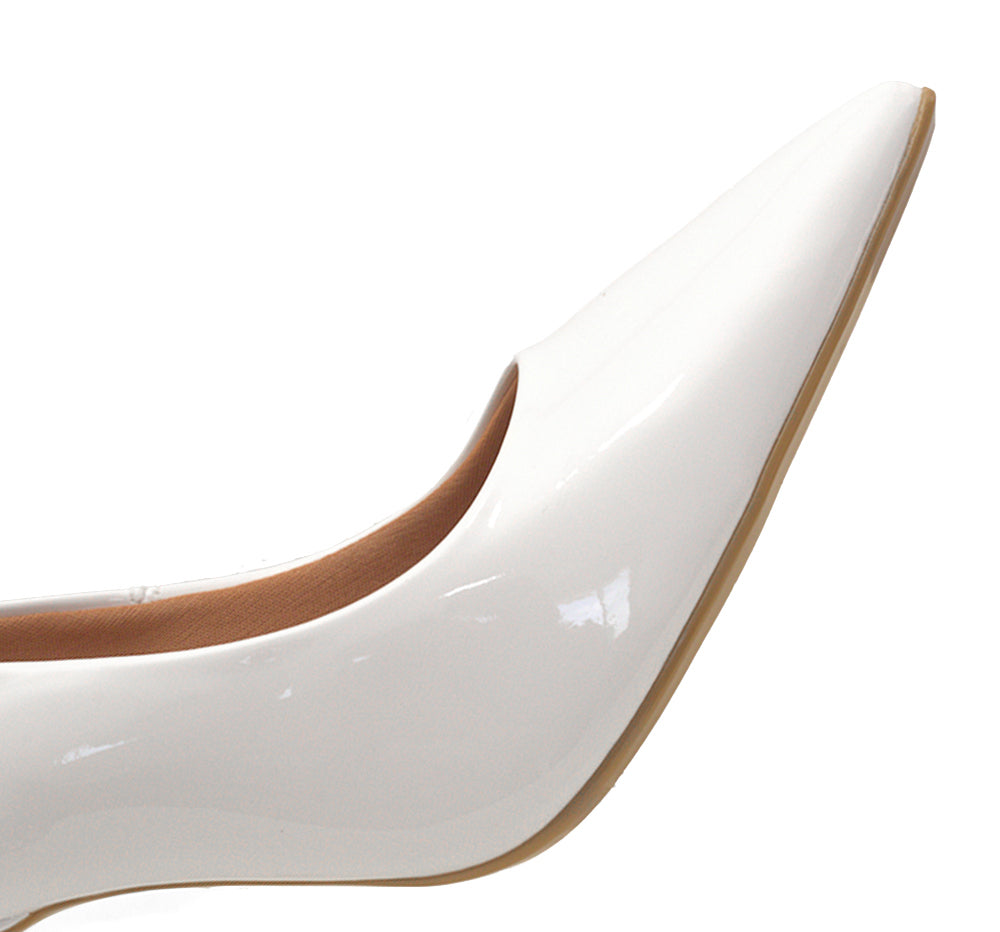 Vizzano Classic Pump (Patent White)