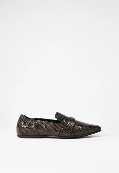 JF Brown Slip-on Loafer