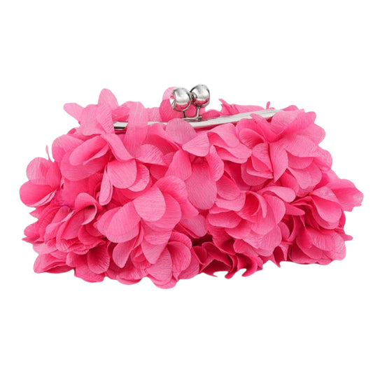 3D Petal Clutch (Pink)