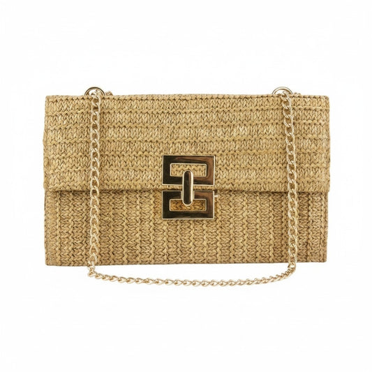 Straw Chain Clutch