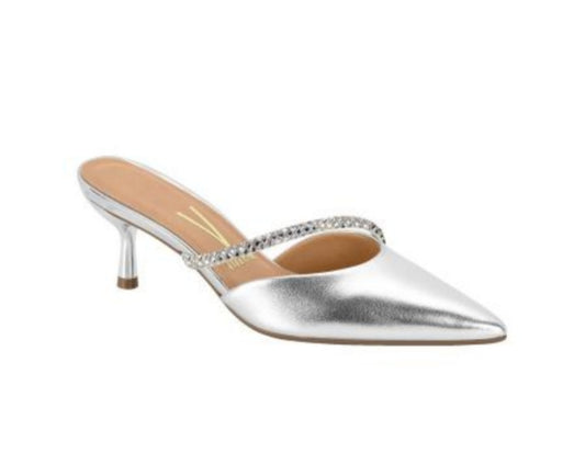 Vizzano Metallic Mule Low (Silver)