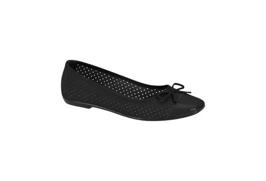Moleca Nobuck Bowtie Flats