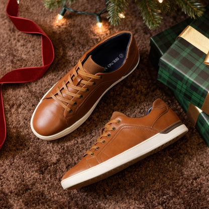 Bruno Marc Wide Width Casual Dress Sneaker