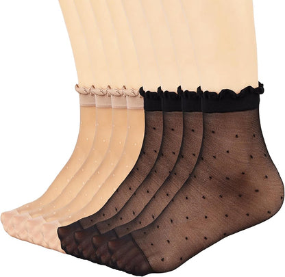 Sheer Ankle Socks