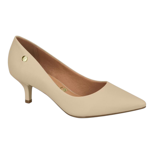 Vizzano Kitten Heel (Matte Beige)
