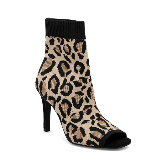 MIA Saddie Leopard Bootie