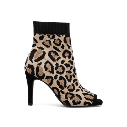 MIA Saddie Leopard Bootie