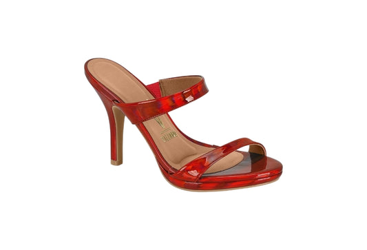Vizzano Patent Mule Sandals